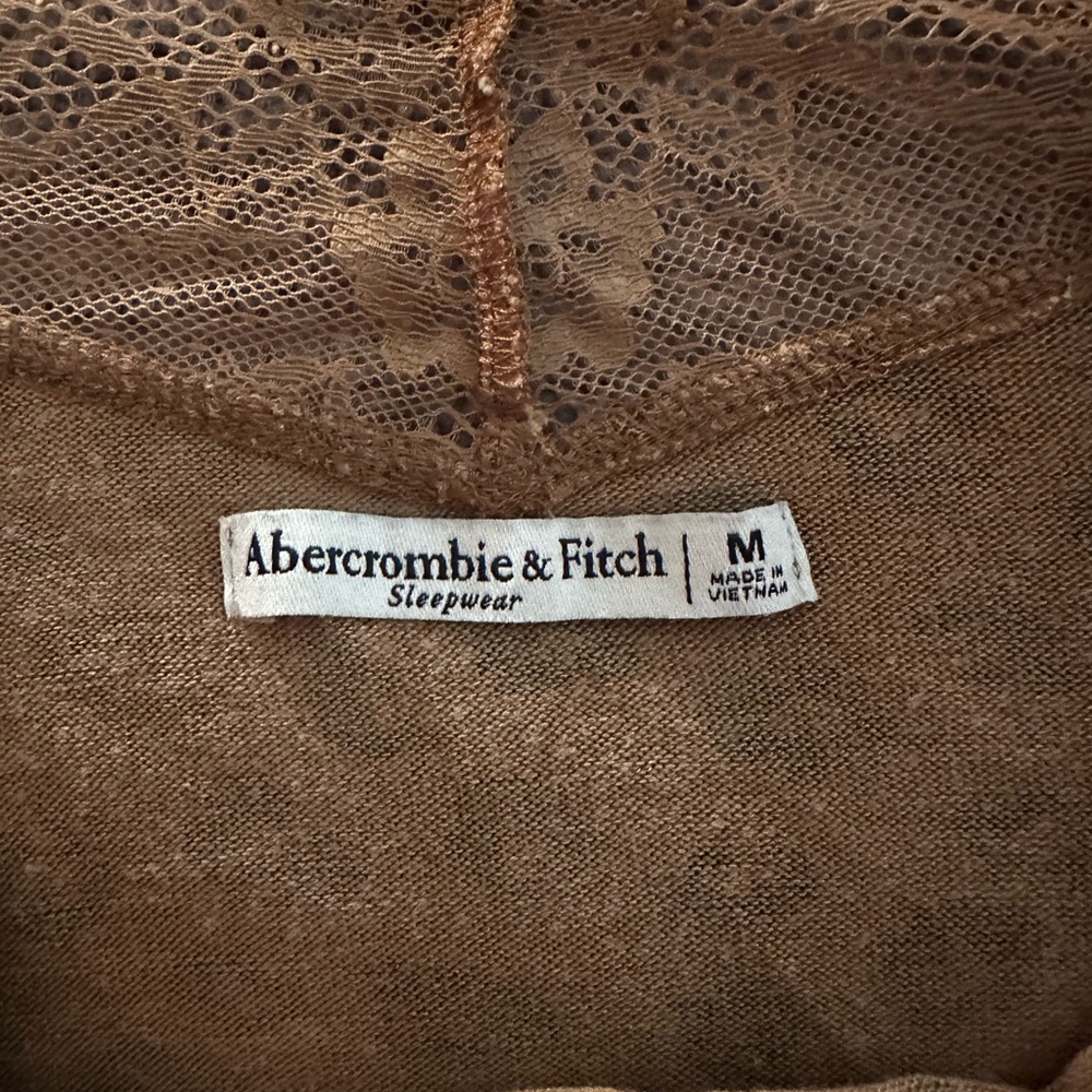 Abercrombie and Fitch Animal Print Top Sleepwear